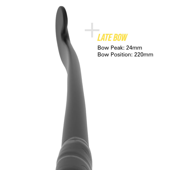 TK Black Elephants Late Bow Hockey Stick - 2025