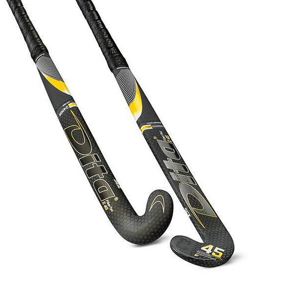 Dita FiberTec C45 L-Bow Hockey Stick Main Black/Gold