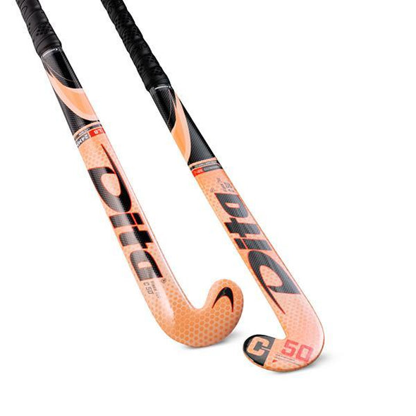 Dita FiberTec C50 J-Shape L-Bow Indoor Hockey Stick