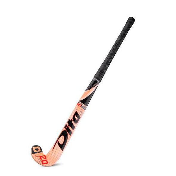 Dita FiberTec C20 M-Bow Junior Hockey Back Pink/Fluo Red