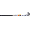Grays GX 3000 Ultrabow Junior Hockey Stick Front Grey