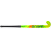 Grays GX 1000 Ultrabow Junior Hockey Stick Front Fluo Green