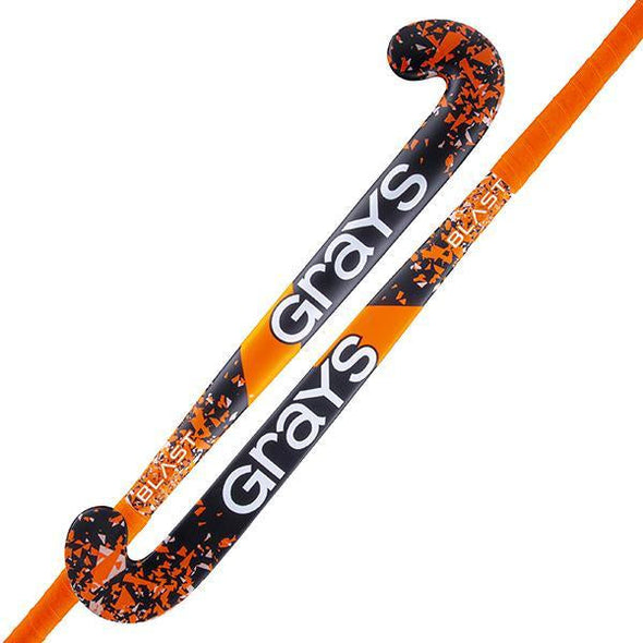 Grays Blast Junior Hockey Stick Main Black/Orange