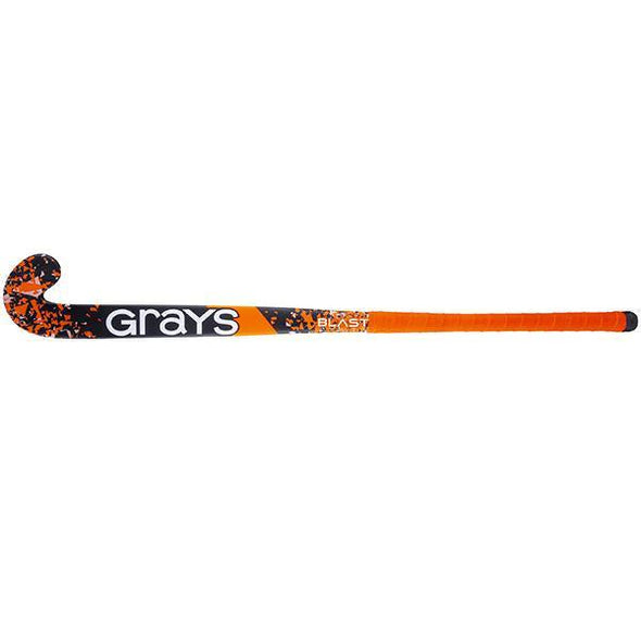 Grays Blast Junior Hockey Stick Back Black/Orange