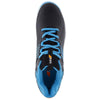 Grays Flash II Junior Hockey Shoes Black/Blue Top