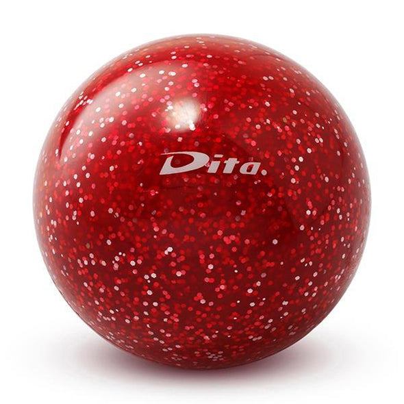 Dita Ball Glitter In Blister Hockey Ball Red