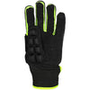 Grays International Pro Hockey Gloves Black/Fluo Yellow Back